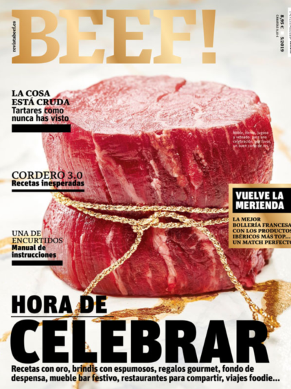 Portada de la revista BEEF! 21 España